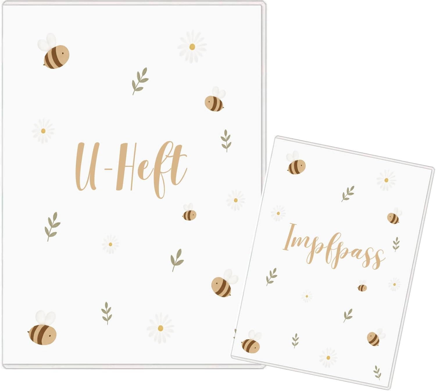 U-Heft Hülle Baby Bienchen & Blümchen