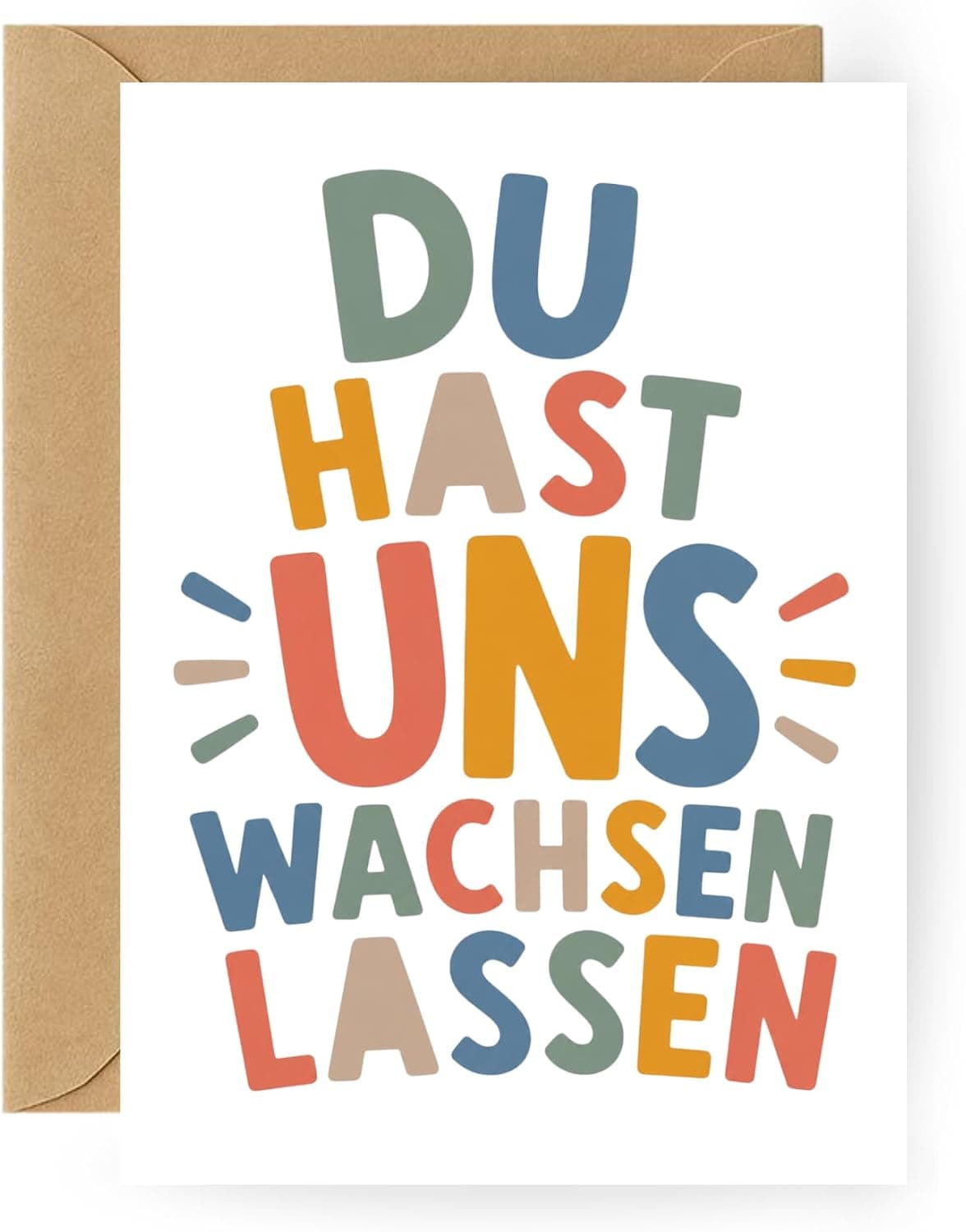 Dankeskarte Erzieherin mit Spruch