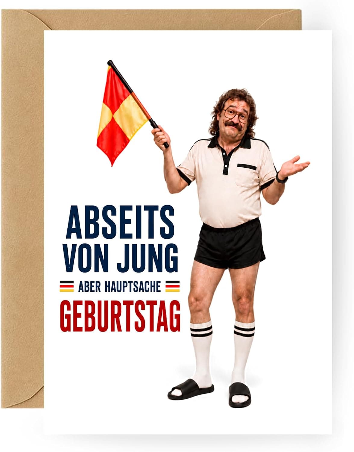 Geburtstagskarte Fußball Männer