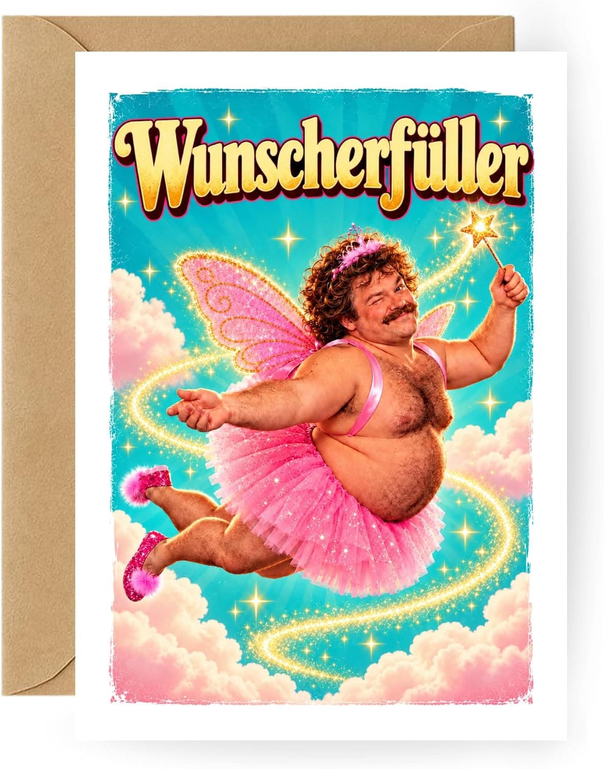 Lustige Gutschein Karte für Erwachsene